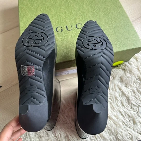 Gucci Rubber Bootie - Black